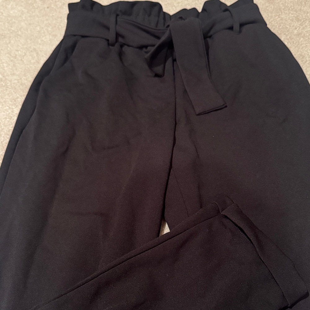 Maurices Black Women's Tie-Waist Pants